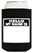 Funny Can Coozie Hello My Name Is Name Badge Set 12-Pack Can Coolers Coolies with Marker