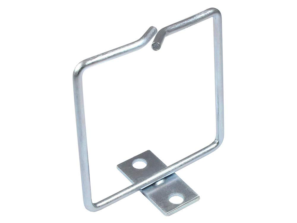 Good Connections cable management bracket - 80 x 80 mm - galvanized steel - for clear and structured cable management in the 19 "server cabinet