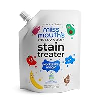 Miss Mouth's Messy Eater Stain Treater - 16oz Refill - Newborn & Baby Essentials - No Dry Cleaning Food, Grease, Coffee Off Laundry, Underwear, Fabric