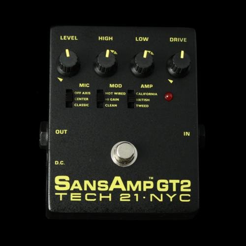 Tech 21 SansAmp GT2 Tube Amp Emulator