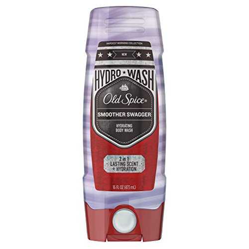 Old Spice Hardest Working Smoother Swagger Hydro Wash for Men, 16 Ounce (Pack of 4)