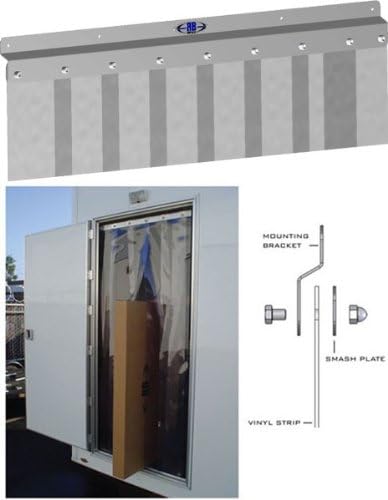 RB Components 2462 48-inch Vinyl Strip Door