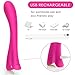 Waterproof Vibrator Dildo for Women with 9 Strong Vibration Modes for Effortless Insertion, PALOQUETH Silicone G Spot Vibrator Clitoral Vibrator for Exciting Stimulation- Ideal Sex Toy for Beginners