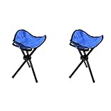 STYLOWY Tall Slacker Chair Folding Tripod Stool for Outdoor Camping Walking Hunting Hiking Fishing Travel, Support 220 lbs