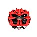 Sefulim Specialized Cycle Helmet Adult Racing Bike Cycling Helmets by Adjustable Size for Girls Boys Spectacle-wearers Matte Red (Large)