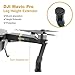 Shanhai Shanhai Mavic Pro Quadcopter Drone 3 in 1 Accessories Kits, Landing Gear Leg Height Extender with Protection Pad, Lens Hood Sunshade with Silicone Cover, Remote Joystick Holder Bracket