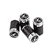 CzlpV 4pcs Carbon Fiber Auto Car Wheel Tire Air Valve Caps Stem Cover fit for Lexus