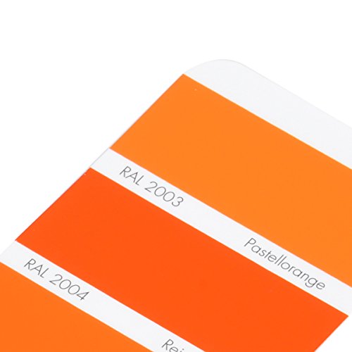 Paint Color Page Chip Card Brochure RAL K7 Paper Chip Card
