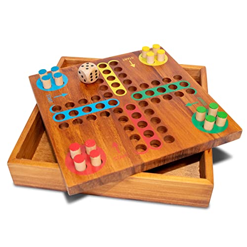 BrainCandy Wooden Travel Games (Wooden Pachisi) Pricepulse