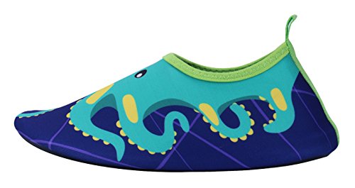 Vivay Toddler Kids Water Shoes Quick Drying Swim Beach Shoes Aqua Socks for Boys & Girls
