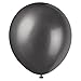 Shadow Black Latex Balloons, 12