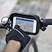 iPhone Bike Mount Holder with Water Resistant Pouch. Motorcycle and Bicycle Mount That Fits Most Smart Phones, Including iPhone 7, 6s, 6, 5s, 5 and Mobile Devices or GPS