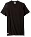 Lacoste Men's Short Sleeve V/N Sleep Tee, Black, X-Large