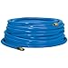 Campbell Hausfeld Heavy-Duty Air Hose 50ft, 3/8-Inch, Reinforced PVC Hose with Brass Fittings, Blue (PA117801AV)