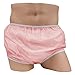 Leakmaster Pull On Vinyl Plasitc Pant Pink -Large