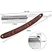 Hicarer Straight Razor for Men, Vintage Wood Handle Straight Edge Razors Stainless Steel to Shave and Cut Hair