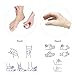 FriCARE Self Adhesive Bandage Wrap, Medical Tape in First Aid Kit, Cohesive Bandages for Wounds Sport Vet, FSA/HSA Eligible, 2 Inches X 5 Yards 6 Rolls, Tan