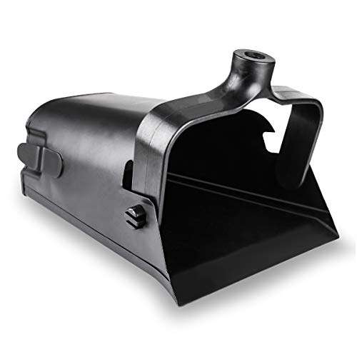 SKYFIELD Pooper Scooper Swivel Bin & Rake Kit, Extendable Metal Dog