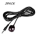 LINGLING ONE IR Receiver Cable - 10FTInfrared Remote Control Extender Repeater Cable with 3.5mm Jack Plug for HD DVR Cisco Explorer Verizon FiOS and Other STB Set Top Boxes - 2 Pack primary