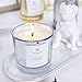 Scented Candle Violet & Ylang & Amber Soy Wax Long Burning (40 hours) Strong Fragrance Aromatherapy Candles for Home Decorative, Stress Relief and Best Friend Gifts with Silver Glass (Blue Fantasy)thumb 3