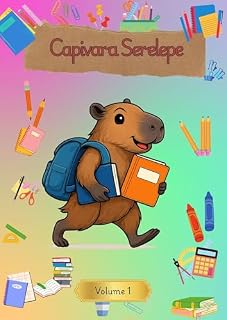 Livro Capivara serelepe Vl. 1- O mundo do pontilhado
