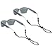 Chums Kids Rope Child Eyewear Retainer Children's Glasses Strap | Adjustable Eyeglass and Sunglass Holder for Boys and Girls | 2pk Bundle + Cloth
