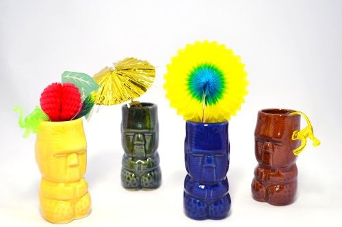 Tiki Shot Glasses - 1 dozen