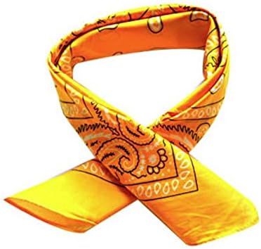 Paisley Design Bandanas (Yellow)