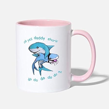 daddy shark do do do me mug