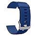Fitbit Blaze Accessories Classic Band Large, UMTele Soft Silicone Replacement Sport Strap Band with Quick Release Pins for Fitbit Blaze Smart Fitness Watch Dark Navy, Frame Not Included (6.7