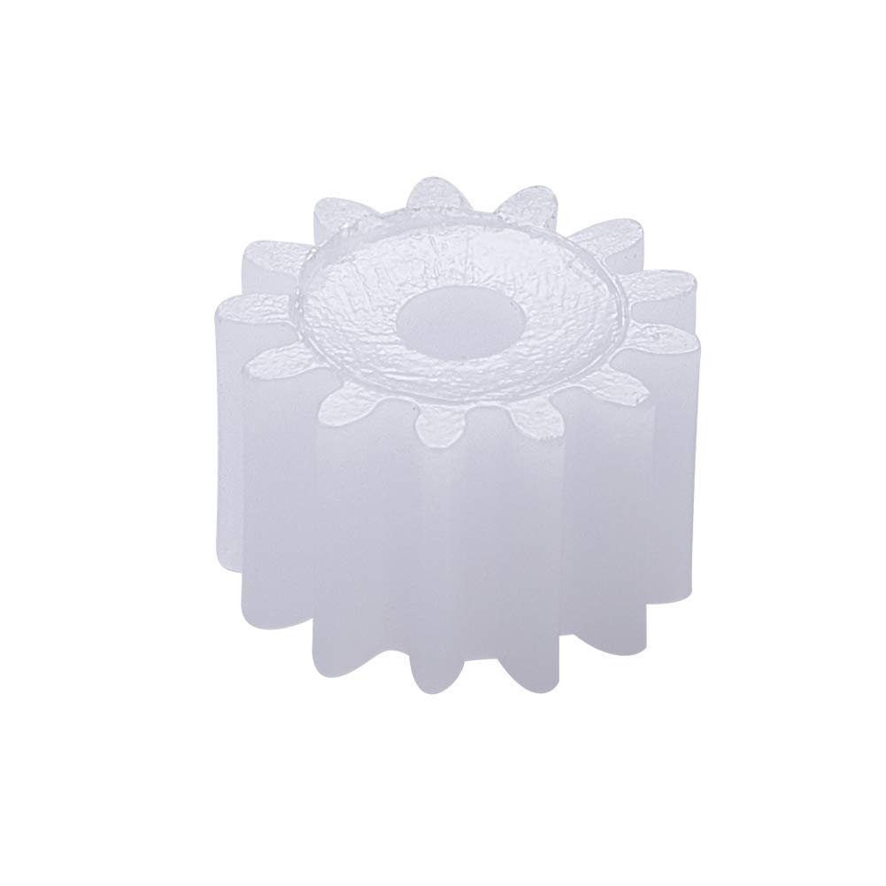Othmro Plastic Gears, 13 Teeth Motor Gears Model 132A, Plastic Gears for Car Robot Motor
