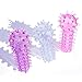 AHDAHD Ms. Massage Finger Crystal Set of Three Tri-Color G-Point Toy Finger Set Condoms