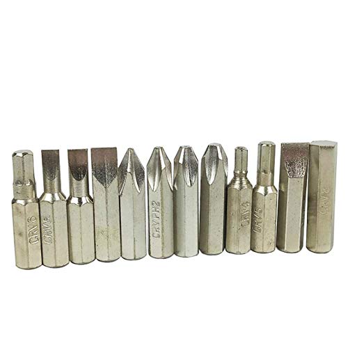 Manual Reversible Impact Screwdriver Driver Tool Set Kit With 12 Screwdrivers Bits and Case for Auto Motorcycle Repair