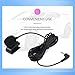 AUTOLOVER 3.5mm Portable Car External Microphone Mic DVD Radio Laptop Stereo Player Head Unit with 3m Cable Plug and Play