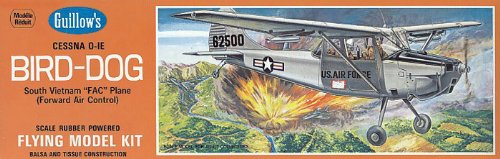 Guillow's Cessna O-1E Bird Dog Model Kit
