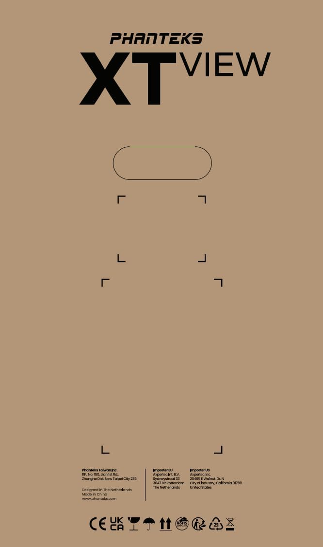 Phanteks XT View Tempered Glass Windows, D-RGB - weiß 2