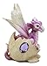 Ebros February Birthstone Dragon Egg Statue 5.5