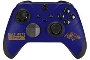 Skinit Decal Gaming Skin Compatible with Xbox Elite Wireless Controller Series 2 - Officially Licensed NFL Baltimore Ravens Purple Performance Series Design