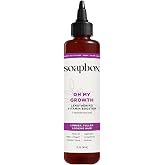 Soapbox Oh My Growth Hair Treatment, Vitamin Booster for Thicker Hair, 5 oz | Biotin Hair Treatment with Vegan Collagen &amp; Vitamin C - 5 Minute Treatment - Supports Fuller, Stronger Hair