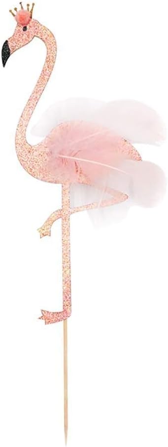 Accessoires De Decoration Figurines Pour Gateaux Uteruik Decoration De Gateau En Forme De Flamant Rose Rose Pour Fete Danniversaire Fete Personnelle 1 Piece Napravi Rs