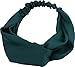 driew Satin Headband, Silk Headbands for Women Pack of 5