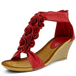 PATRIZIA Spring Step Harlequin Wedge Sandals for
