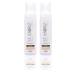 St-Moriz-Instant-Self-Tanning-Mousse-in-Dark-Tone-All-Skin-Types-2-x-200-ml St Moriz Instant Self Tanning Mousse in Dark Tone - All Skin Types - 2 x 200 ml
