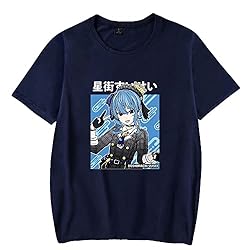 YUYEADZ Hoshimachi Suisei T-Shirt Women Men