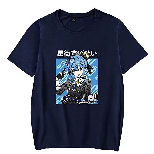 YUYEADZ Hoshimachi Suisei T-Shirt Women Men
