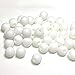White Silicone Beads for Keychain Making, Necklace, Bracelet Making Kit (15mm, 100pc, White) - Jewelry Making Kit - Silicone Beads