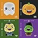 Purple Ladybug Novelty Slow Rising Halloween Spooky Jumbo SQUISHIES Pack: Gift Box Includes Vampire, Ghost, Pumpkin, and Frankenstein Kawaii Soft Squishy Toys - Squishys are Great Sensory Toys!