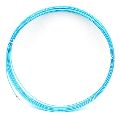 Isali Nylon Steel Electrician Fish Tape Conduit Nylon Cable Puller with Wheel Blue Durable Quality