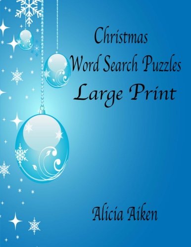 Christmas Word Search Puzzles Large Print