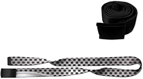 Technology Structure With Wavy Stripe And Checkered Motif Industrial Grid Women Casual Printing Belt